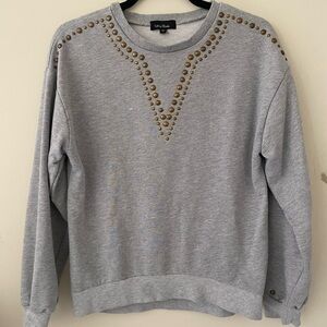 Lea & Viola Embellished Sweater (Anthro & Saks)
